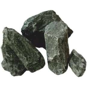 Змеевик камень для бани шлифованный средний (Серпентинит, ведро 10кг)
