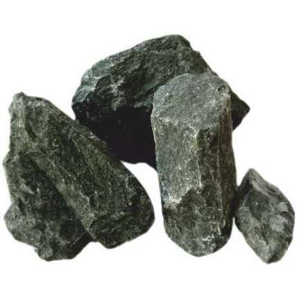 Змеевик камень для бани шлифованный средний (Серпентинит, ведро 10кг) - ПечиМАКС